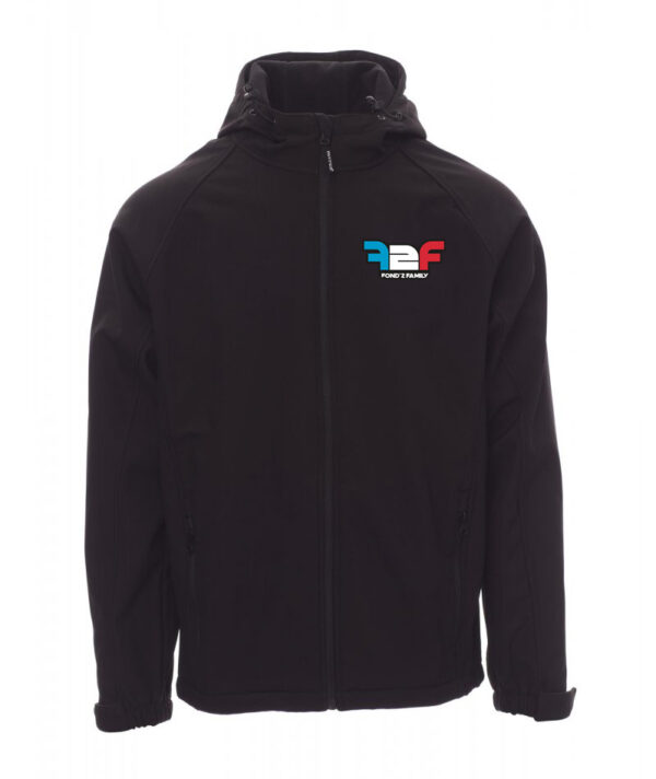 Veste Softshell noire F2F