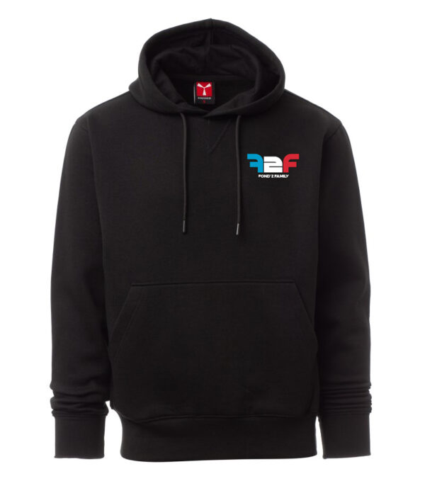 Sweat à capuche noir F2F